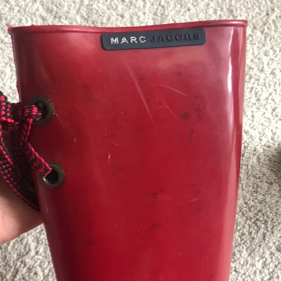 Rain boots red Marc Jacobs - Picture 2 of 6